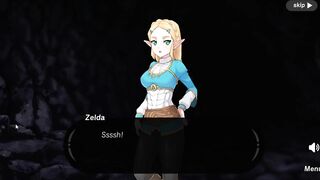 The Legend of the Spirit Orbs - Princess Zelda's Blowjob sex