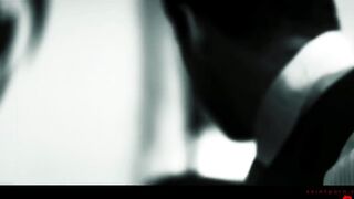 Dark Haired Female-dominator Sucks a Big Dick and Gets a Deep Long Screw