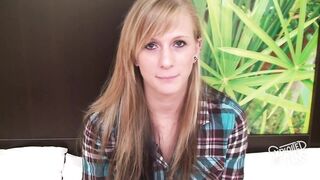 Brand new Golden-Haired 18 Yr old first Timer Gets Creampied