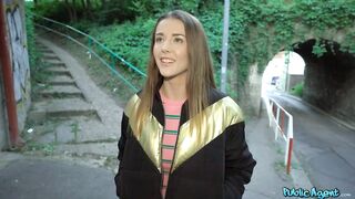 Skinny european model sweetheart blasted for a few 100 euros