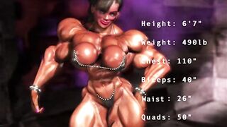 Animated Muscle Herculina