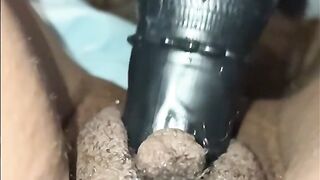 Cum splashes everywhere in wild passion