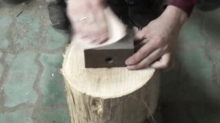 Making an anvil and pliers DIY