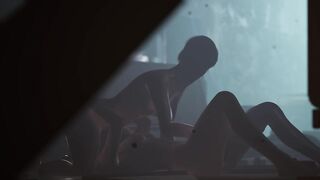 Animation of sensual sex