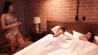 This curvy stepdaughter who always likes to share the couch