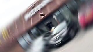 Wicked milf wanks in the public crap-abode squirting all over the floor