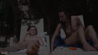 Poolside with Emily