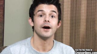 Cheerful Homo Guy Jerks Off His Big Dick