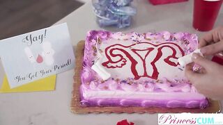 Anna Claire Clouds, Katie Kush and Kyler Quinn Suck Fuck In Wild Creampie Orgy Bash