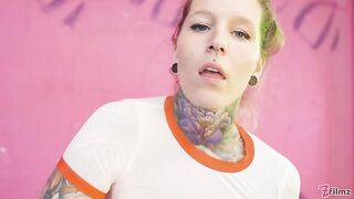 Big Dong Anal Punk Pornstar Takes It Raw