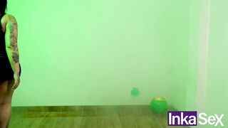 INKA SEX - St. Patrick's dwarf secretly masturbates while I'm resting and I discover him.