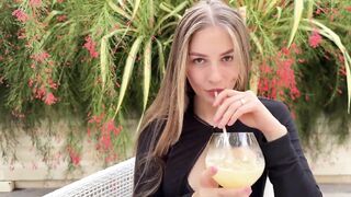 She Flirted and Cheated on Her Husband on Vacation with a Stranger Man, but She Is so Glamorous