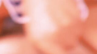 nice-looking college chick after rides that weenie after class