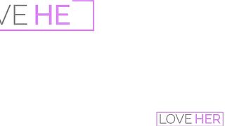 Busty Golden-haired Lets Her Roommate Worship Her Big Natural Bazookas