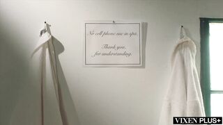 VIXENPLUS Concupiscent Honey Melanie Loves The Thrill Of Getting Caught Screwing In Public