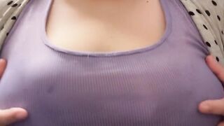 Big Tit Solo Oil Massage