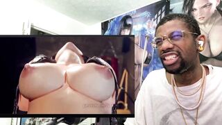 Tight Bald Twat Tifa Makes A Pervert Cum Hard And She Gets Anal Creampie