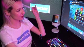 rearview gaming chair captures primal schlong worship and spunk fountain blaze