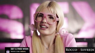 ROCCO SIFFREDI - Lascivious Luna Bbunny Takes Monster Dick Hardcore - Live Podcast Pounding