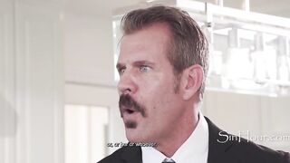 3-some To Keep The Marriage Going (Straight Politican And Lesbo Wife Fuck Support Staff)