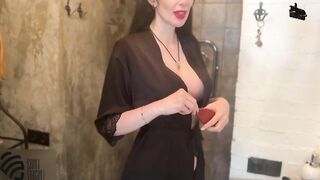 Stepmother tempted stepson in the crap-abode