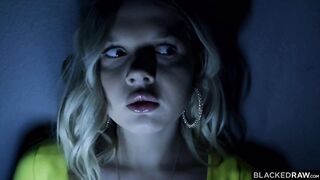 Blackedraw Petite Golden-haired Coco Squirts All Over Isiah's BBC