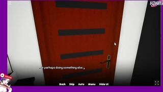 Lust at home with my stepmom and stepsister. Completely undressed. Ep5