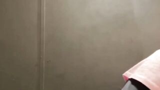 Jucielussie pleasured hard in public gym light