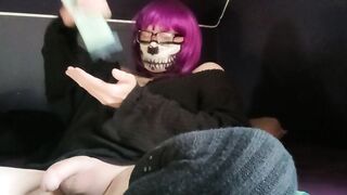 three orgasms with Raven LeTrap