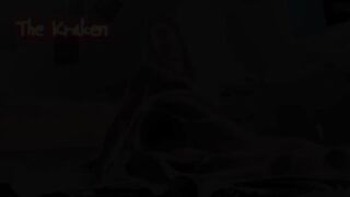 The Kraken: Bee Unbirths a Huge Then Plays in Her Anal opening with It