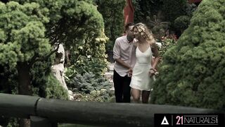 21 NATURALS - Shona River’s Curly Locks Bounce as She Takes a Huge Cock Up the Butt