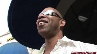 Black chap is often offering his corpulent schlong to various chicks, including a hawt milf, Emma