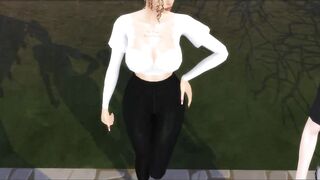 Ebony drilled in church for easter sunday