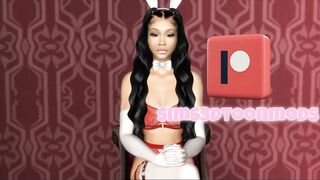 Saweetie ebony bunny screwed by big weenie