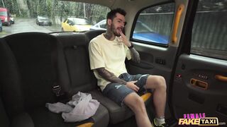 Female Fake Taxi - Polish redhead Cherry Candle caught cheating blow job sex pussy licking hot public sex