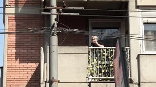 Step Mama Catches Stepson Smokin' - Smokin' Fellatio & Facial!