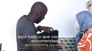 BBW Granny Gets All Holes Stretched by a Big Black Shlong