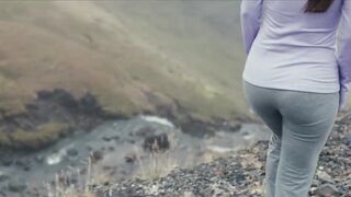 Visiting Anal Valhalla with charming resigned PAWG, Silvia Soprano