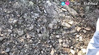 Sucked All Cum in Forest from Big Knob