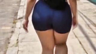 TAKE IT OUT AND SHOOT IT IN MY ASS!!! Big-Butted I Propose We Bang Without a Bang-rubber!! When She Sees Me Filming Her Ass She Gets Hot! She Likes Filming Herself Fucking the Nymphomaniac - REAL HOMEMADE VIDEO