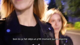 Chasse à l'homme - Avec ma copine, on baise deux inconnus trouvés dans la rue dont un puceau !