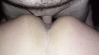 Thick butt white wife getting that back shot