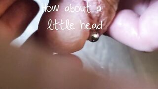 Beautiful Frenum Weenie " A little head"