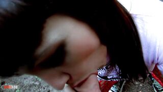 Little Spanish MILF Dalila Ray in need of sex screwed in my couch