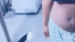 I fuck her like the wench deserves, for the first time after a long-distance relationship with my Colombian girlfriend