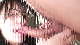 The student and the teacher like each other and want to have sex.