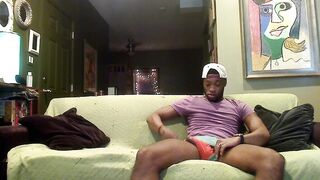 CAUGHT! Roommate caught stroking by bear and then watch what happens!!