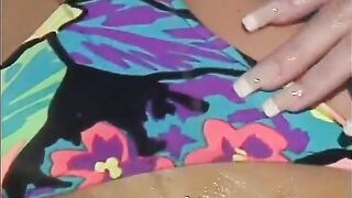 Vagina licking big ass drilling in the garden