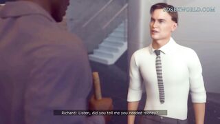 Big Butt Wife Takes the BBC Salesman for a Wild Ride (3D Animation)