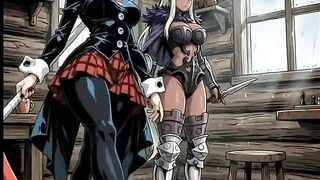Comics cuties dancing